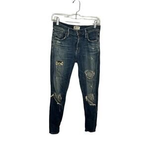 Agolde Ripped Skinny Jeans